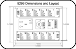 9299 Dimensions & Layout