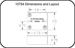 10754 Dimensions and Layout
